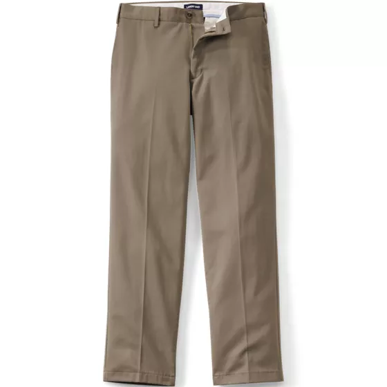 No Iron Comfort Waist Traditional Fit Chino Pant - primary