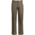 Men's No Iron Comfort Waist Traditional Fit Plain Front Chino Pant, Front