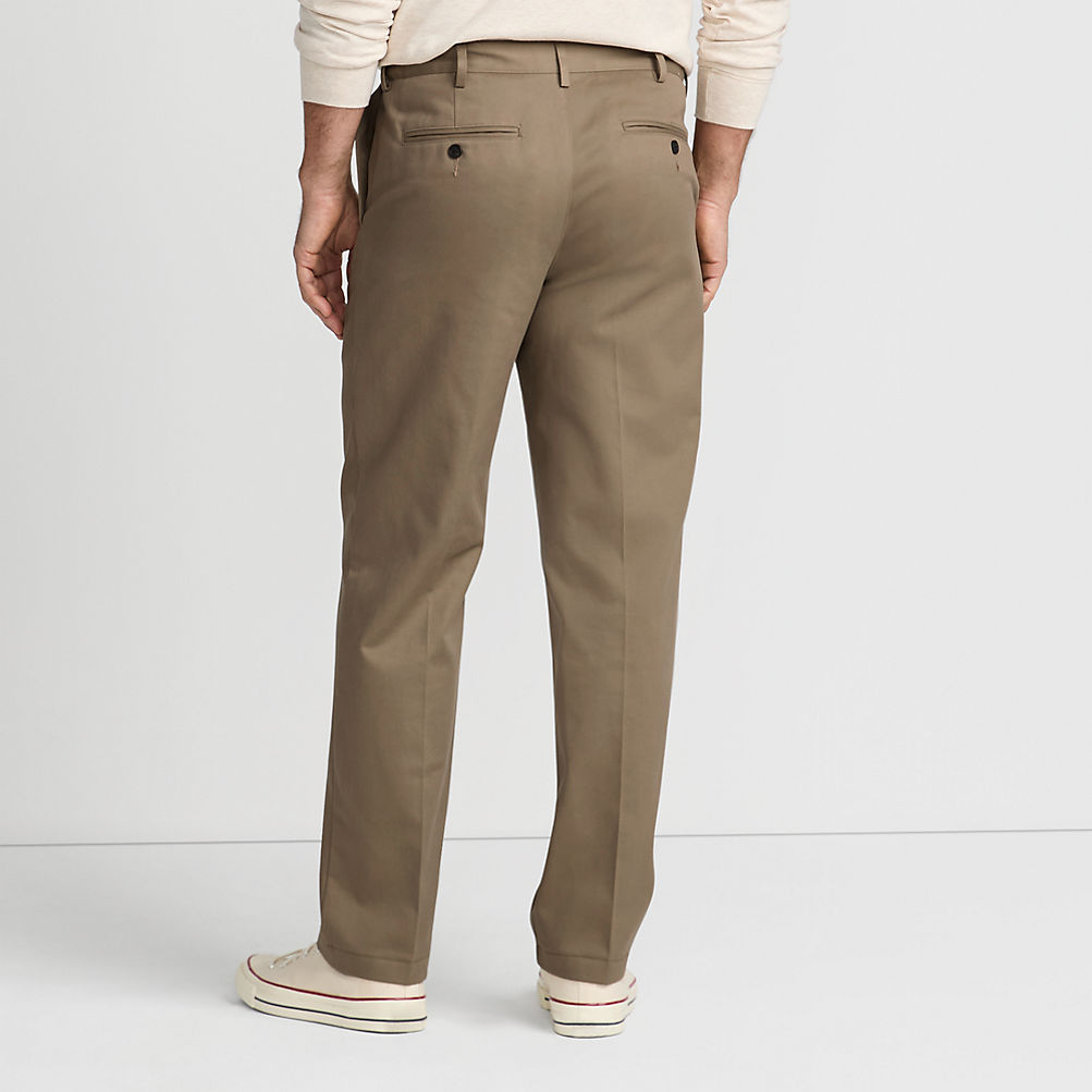 Men's No Iron Comfort Waist Traditional Fit Plain Front Men's No Iron Comfort Waist Traditional Fit Plain Front