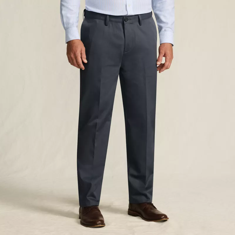 No Iron Comfort Waist Traditional Fit Chino Pant, alternative image