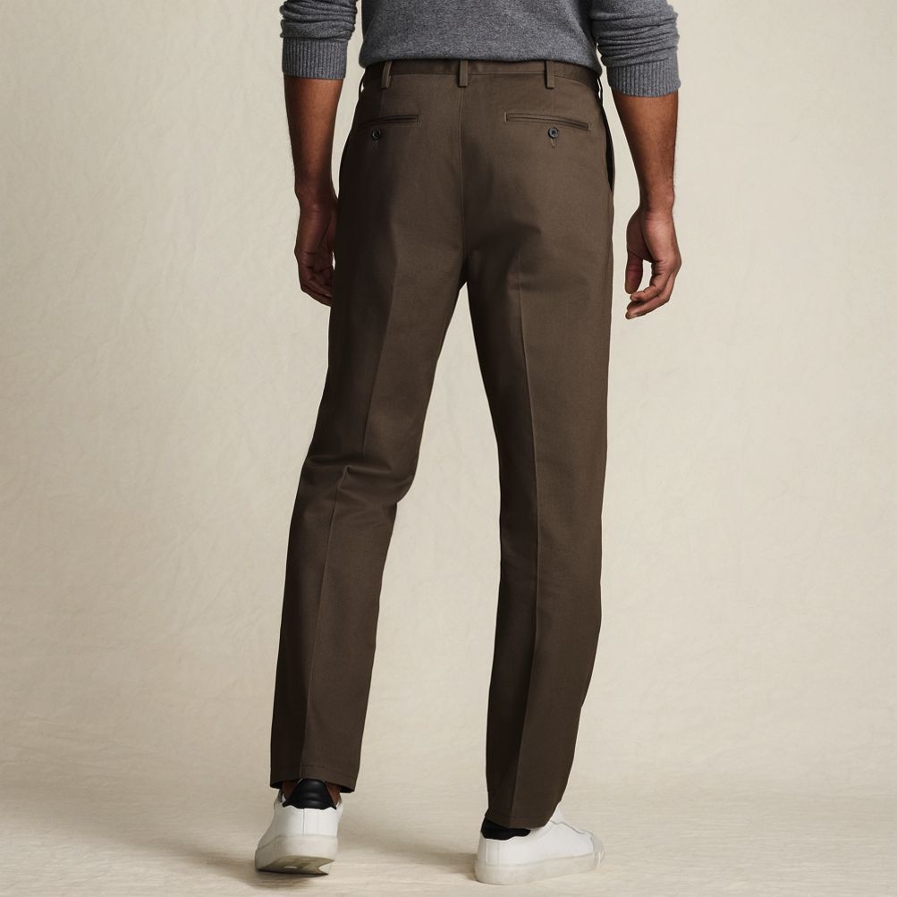 No Iron Comfort Waist Traditional Fit Chino Pant | Lands' End