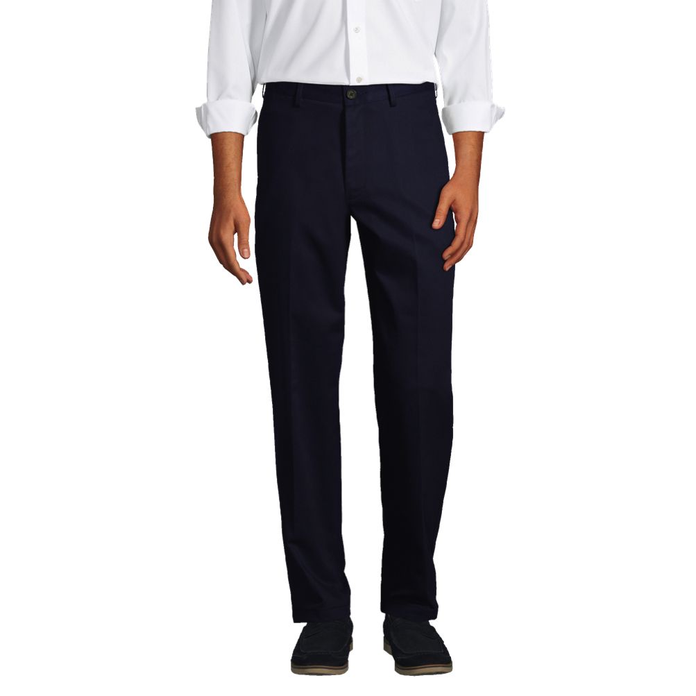 Men's Traditional Fit No Iron Chino Pants | Lands' End