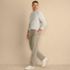 Men's No Iron Traditional Fit Plain Front Chino Pant, alternative image