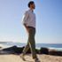 Men's No Iron Traditional Fit Plain Front Chino Pant, alternative image