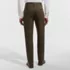 Men's No Iron Traditional Fit Plain Front Chino Pant, Back