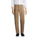 Men's Traditional Fit Pleated No Iron Chino Pants, Front