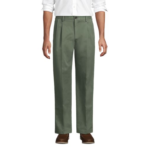 Cotton Pleated Pants