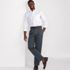 Men's No Iron Traditional Fit Pleated Front Chino Pant, alternative image