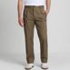 Men's Traditional Fit Pleated No Iron Chino Pants, Front