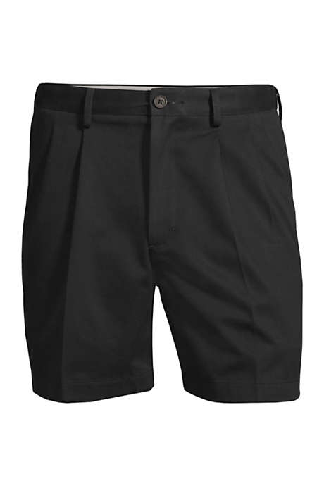 Men's Comfort Waist Pleated No Iron Chino Shorts