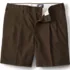 Men's No Iron 6" Comfort Waist Pleated Front Chino Short, alternative image