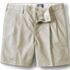 Men's No Iron 6" Comfort Waist Pleated Front Chino Short, alternative image