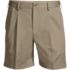 Men's Comfort Waist Pleated 6" No Iron Chino Shorts, Front