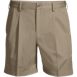 Men's Comfort Waist Pleated 6" No Iron Chino Shorts, Front