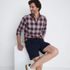 Men's No Iron 6" Comfort Waist Pleated Front Chino Short, alternative image