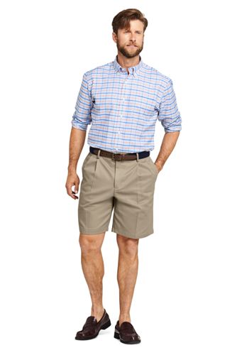 men's pleated shorts