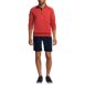 Men's Comfort Waist Pleated 9 Inch No Iron Chino Shorts, alternative image