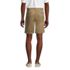 Men's No Iron 9" Comfort Waist Pleated Front Chino Short, Back