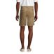 Men's Comfort Waist Pleated 9" No Iron Chino Shorts, Back