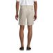 Men's Comfort Waist Pleated 9" No Iron Chino Shorts, Back