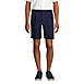 Men's Comfort Waist Pleated 9 Inch No Iron Chino Shorts, Front