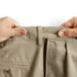 Men's No Iron 9" Comfort Waist Pleated Front Chino Short, alternative image
