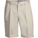 Men's Comfort Waist Pleated 9" No Iron Chino Shorts, Front