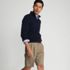 Men's No Iron 9" Comfort Waist Pleated Front Chino Short, alternative image