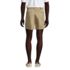Men's No Iron 6" Comfort Waist Plain Front Chino Short, Back