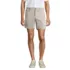 Men's No Iron 6" Comfort Waist Plain Front Chino Short, Front