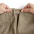 Men's No Iron 6" Comfort Waist Plain Front Chino Short, alternative image