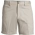 Men's No Iron 6" Comfort Waist Plain Front Chino Short, Front