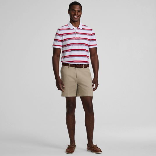 Men's Chino Shorts with 6 Inch Inseam | Lands' End