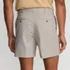 Men's No Iron 6" Comfort Waist Plain Front Chino Short, Back