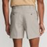 Men's No Iron 6" Comfort Waist Plain Front Chino Short, Back
