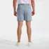 Men's No Iron 6" Comfort Waist Plain Front Chino Short, Back