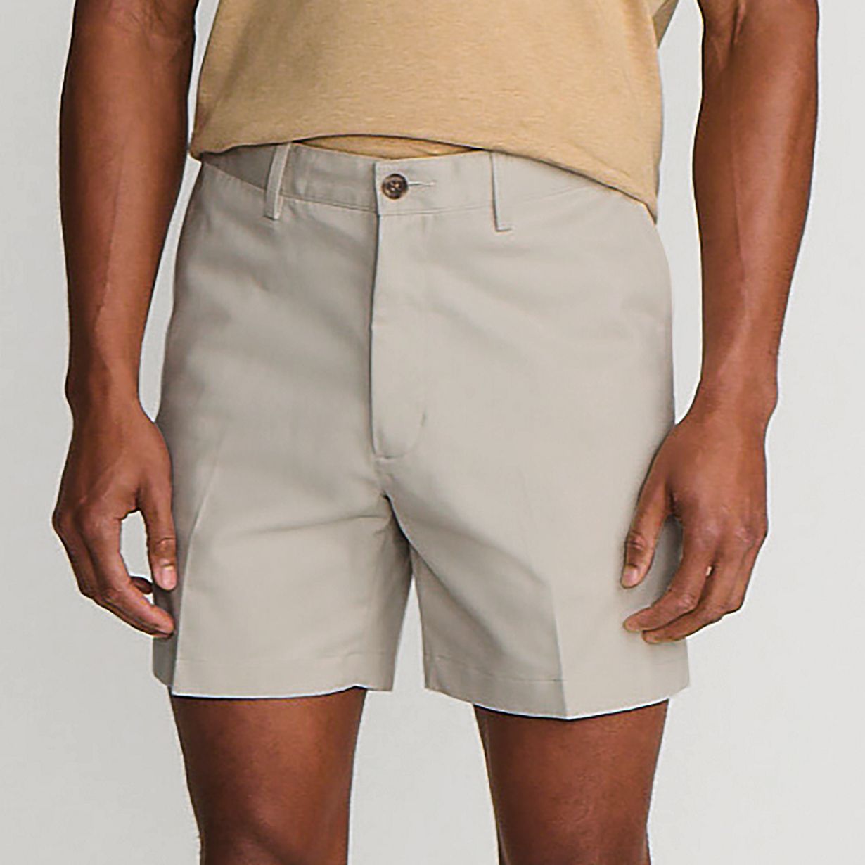 Men's Comfort Waist 6" No Iron Chino Shorts