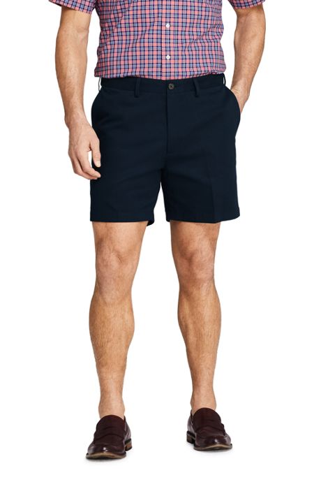 Men S Comfort Waist 6 No Iron Chino Shorts Shorts Men S