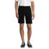 Men's No Iron 9" Comfort Waist Plain Front Chino Short, Front