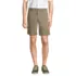 Men's No Iron 9" Comfort Waist Plain Front Chino Short, Front