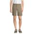 Men's No Iron 9" Comfort Waist Plain Front Chino Short, Front