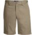 Men's No Iron 9" Comfort Waist Plain Front Chino Short, Front