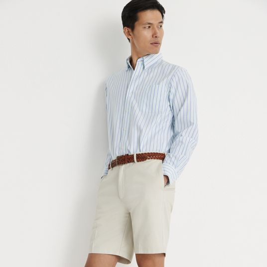 azazie wedding dress Guy Harvey Men's Khaki Performance Hybrid Shorts 4-Way Stretch, 40 main image 0