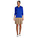 Women's Long Sleeve Interlock Polo Shirt, alternative image