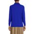 Women's Long Sleeve Interlock Polo Shirt, Back