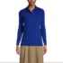 Women's Long Sleeve Interlock Polo Shirt, Front