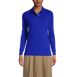 Women's Long Sleeve Interlock Polo Shirt, Front