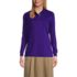 Women's Long Sleeve Interlock Polo Shirt, Front