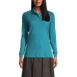 Women's Long Sleeve Interlock Polo Shirt, Front