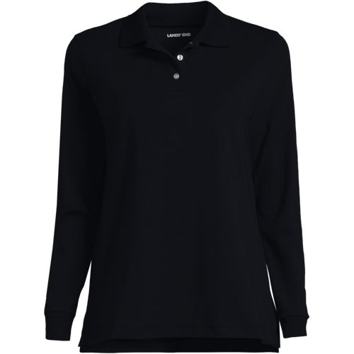 トップス UNIVERSAL PRODUCTS. BORDER L/S POLO UNIVERSAL PRODUCTS.” BORDER L/S POLO BLACK” | Lapel online store